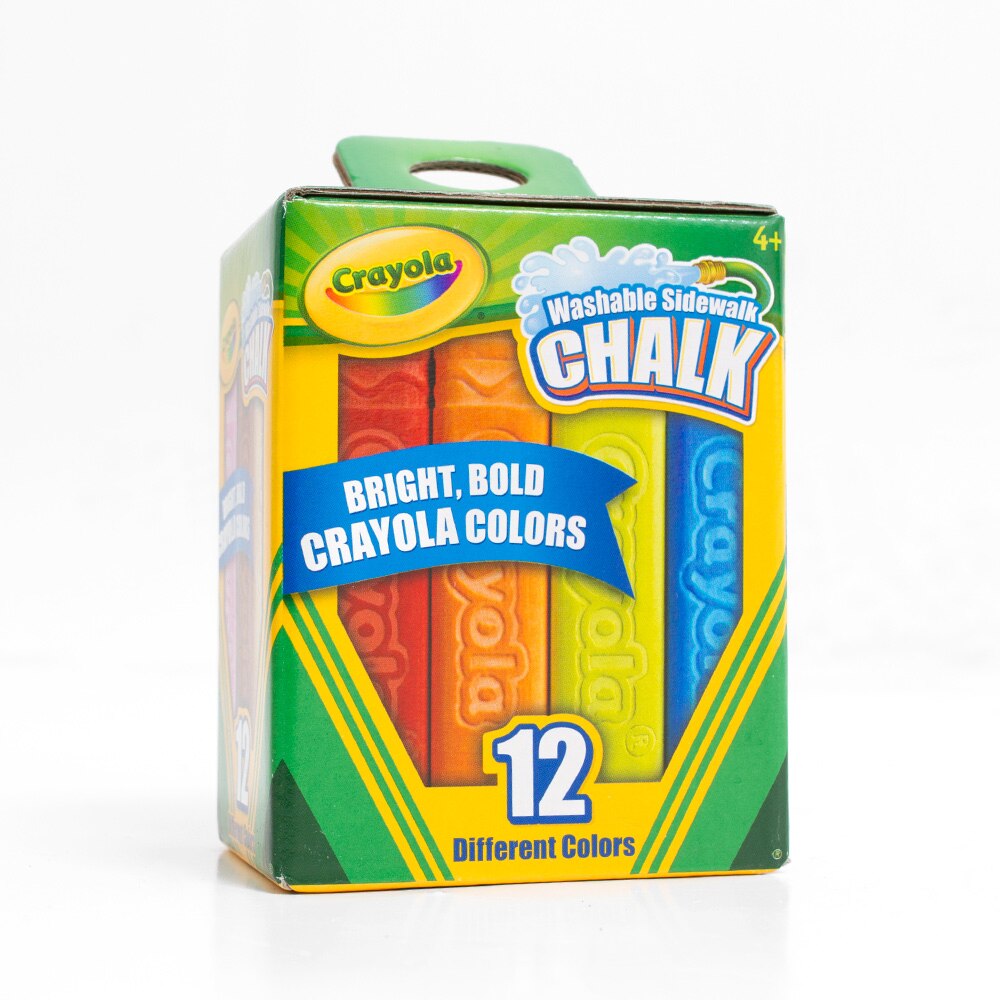 Crayola, Sidewalk Chalk, 12 Color, Set